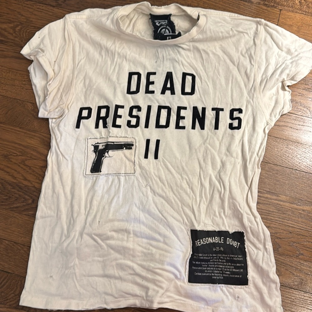 Madeworn x rockafella t shirt collab